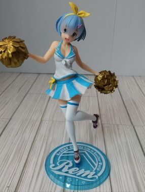 Taito Re:Zero Starting Life in Another World Rem Cheerleader Anime Figure